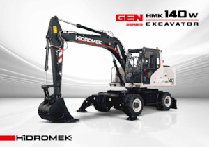 Excavatoare pe roți Hidromek HMK 140 W