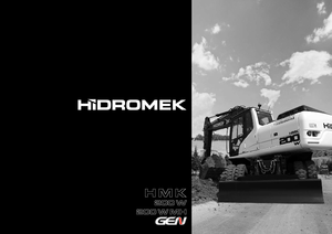 Excavatoare pe roți Hidromek HMK 200 W