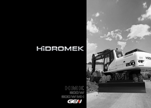 Excavatoare pe roți Hidromek HMK 200 W