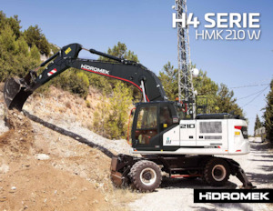 Excavatoare pe roți Hidromek HMK 210 W