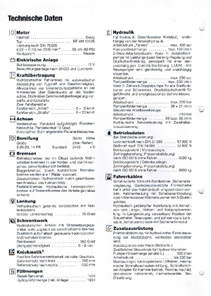 Excavatoare pe roți Terex-Schaeff HML 41