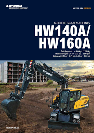 Excavatoare pe roți Hyundai HW140A