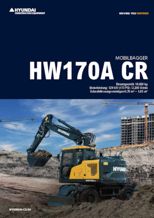 Excavatoare pe roți Hyundai HW170A-CR