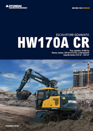 Excavatoare pe roți Hyundai HW170A-CR