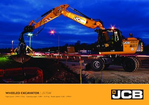 Excavatoare pe roți JCB JS175W