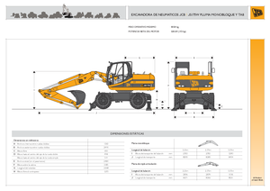 Excavatoare pe roți JCB JS 175 W