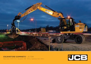 Excavatoare pe roți JCB JS175W
