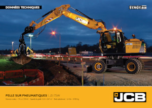 Excavatoare pe roți JCB JS175W