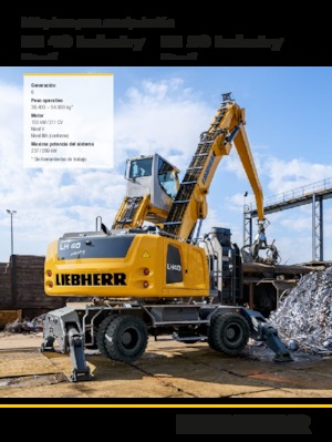 Stivuitoare Liebherr LH 50 M High Rise Industry Litronic