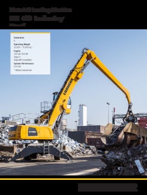 Stivuitoare Liebherr LH 60 M High Rise Industry Litronic