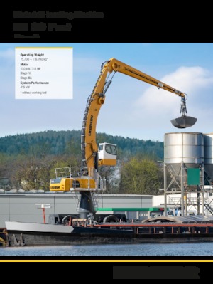 Stivuitoare Liebherr LH 80 M High Rise Port Litronic