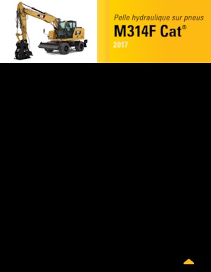 Excavatoare pe roți Caterpillar M314F