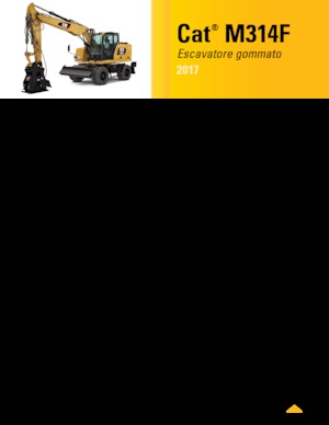 Excavatoare pe roți Caterpillar M314F