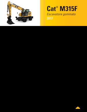 Excavatoare pe roți Caterpillar M315F