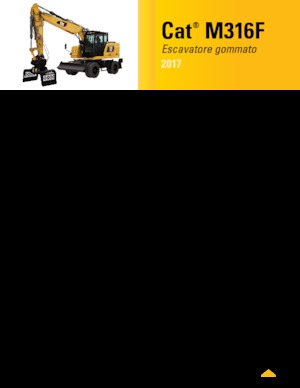 Excavatoare pe roți Caterpillar M316F