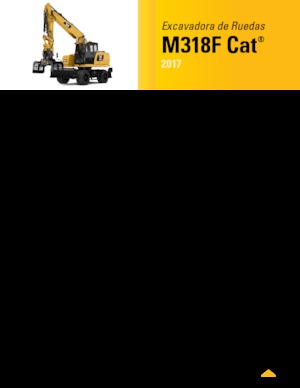 Excavatoare pe roți Caterpillar M318F