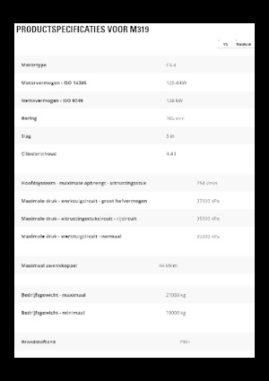 Excavatoare pe roți Caterpillar M319