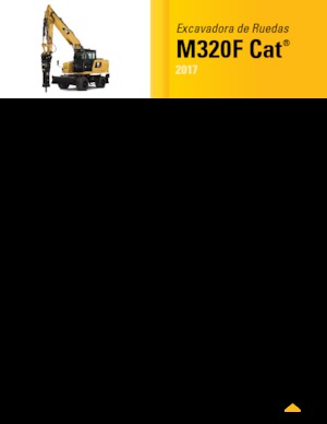 Excavatoare pe roți Caterpillar M320F