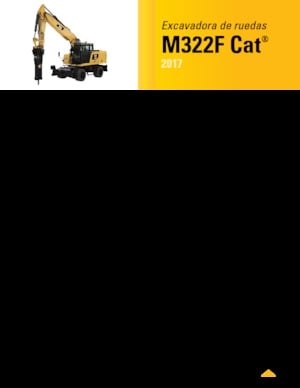 Excavatoare pe roți Caterpillar M322F