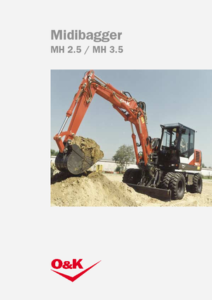Excavatoare pe roți O&K MH 3.5