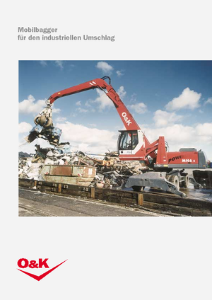 Excavatoare pe roți O&K MH 5.5
