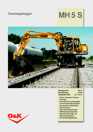 Excavatoare pe roți O&K MH 5 S - A4