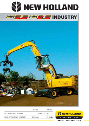 Excavatoare pe roți New Holland MH 8.6