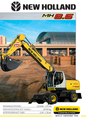 Excavatoare pe roți O&K MH 8.6