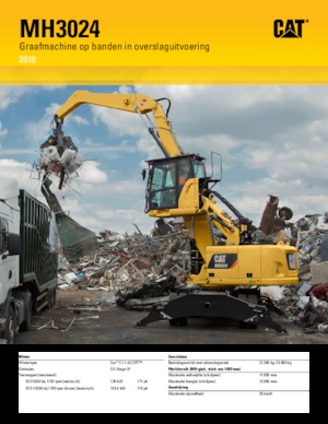 Stivuitoare Caterpillar MH3024