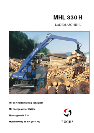 Stivuitoare Fuchs MHL 330 H