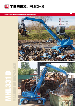 Stivuitoare Terex-Fuchs MHL 331 D