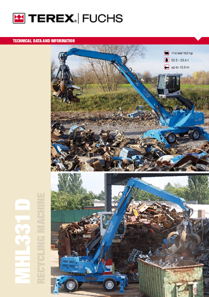 Stivuitoare Terex-Fuchs MHL 331 D