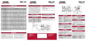 Stivuitoare Terex-Fuchs MHL 331