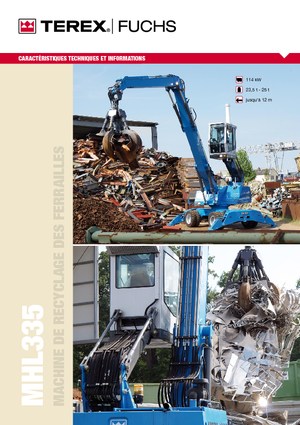 Stivuitoare Terex-Fuchs MHL 335
