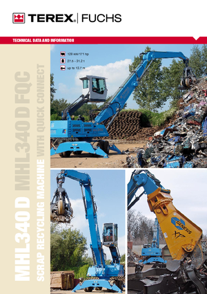 Stivuitoare Terex-Fuchs MHL 340 D