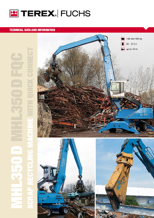 Stivuitoare Terex-Fuchs MHL 350 D