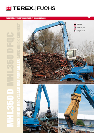 Stivuitoare Terex-Fuchs MHL 350 D