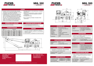 Stivuitoare Terex-Fuchs MHL 350