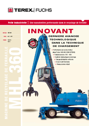 Stivuitoare Terex-Fuchs MHL 360 D