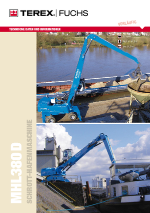 Stivuitoare Terex-Fuchs MHL 380 D