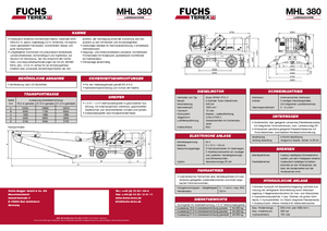 Stivuitoare Terex-Fuchs MHL 380