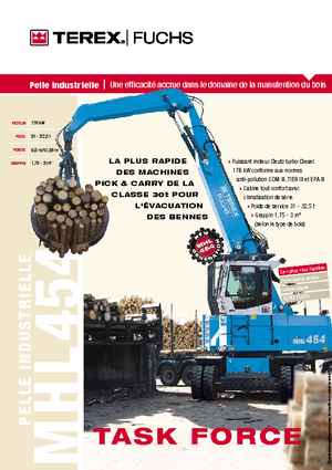 Stivuitoare Terex-Fuchs MHL 454