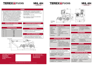Stivuitoare Terex-Fuchs MHL 464