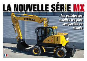 Excavatoare pe roți Hydrema MX 16