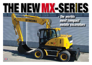 Excavatoare pe roți Hydrema MX 16