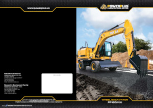 Excavatoare pe roți PowerPlus PP160W-XI
