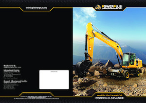 Excavatoare pe roți PowerPlus PP220W-XI ADVANCE