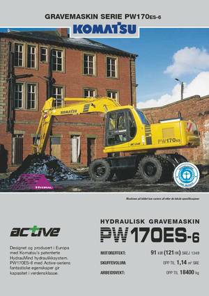 Excavatoare pe roți Komatsu PW170-6