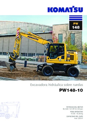 Excavatoare pe roți Komatsu PW148-10