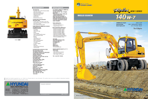 Excavatoare pe roți Hyundai R 140 W 7